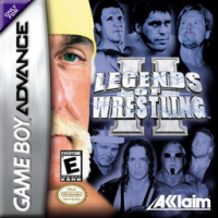 Legends of Wrestling II GameBoy Advance US box art